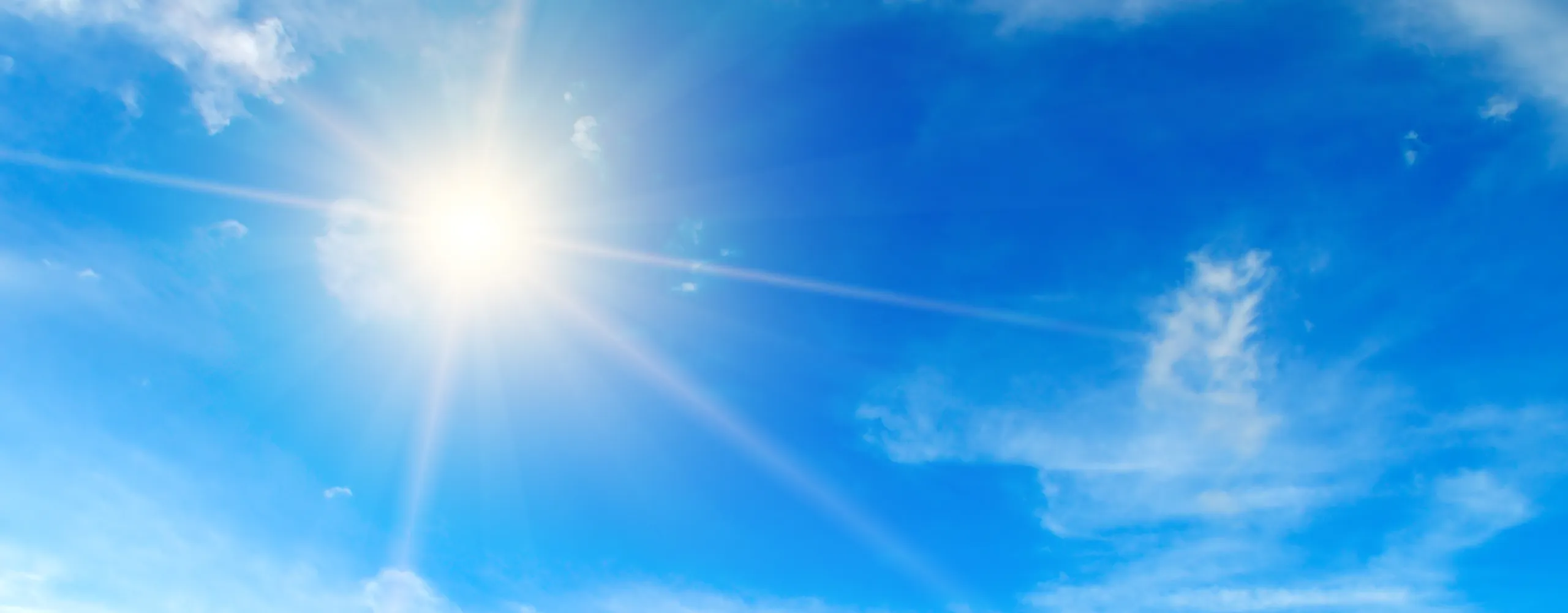 Sonne und Himmel