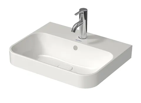 Duravit Aufsatzbecken Happy D plus in Weiß freigestellt