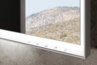 Lichtsteuerung am Spiegel von Keuco Royal Lumos