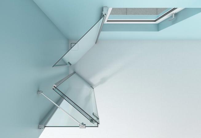 Artweger 360 Grad Scharnier gefaltet