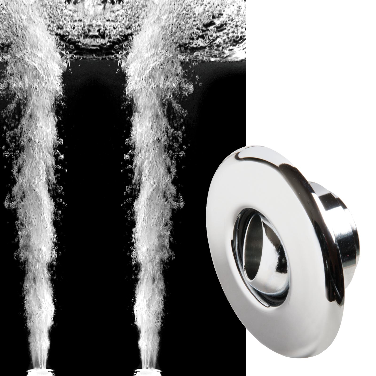 Luft- und Wasserdüse für Whirlpool